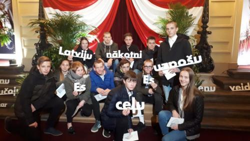 Latvijas Nacionālā teātra izrāde ''Tikšanās 2.pilsētas teātrī'' (14.11.2018.)