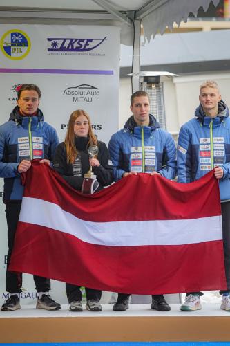 Komanda 2-vieta 2025 03-02 EJC Sigulda Baltgalvis Kaluma Jakseboga Markitans
