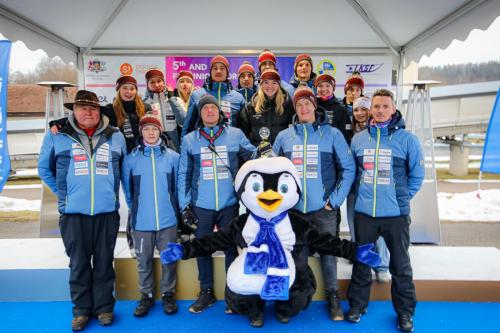 Augstvērtīgi rezultāti 46. FIL Eiropas Junioru čempionātā kamaniņu sportā Siguldā