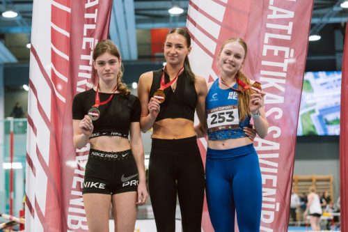 Sacensību rezultāti vieglatlētikā 2026.gada sākumā